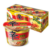 Nongshim tazón frontal mostrando diseño y conveniencia