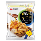 Nongshim empaque frontal mostrando la bolsa grande y resealable para conservar frescura
