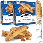 Nonni's empaque frontal mostrando pack de 2 y conveniencia
