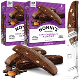 Nonni's empaque frontal mostrando cajas dobles y marca para identificar el producto