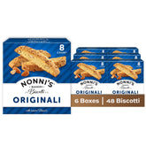 Nonni's caja frontal mostrando 6 cajas y marca, ideal para compras a granel