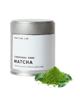 NORITUAL LAB envase frontal del matcha Yame mostrando etiqueta clara y color