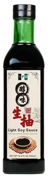 NPG botella frontal 16.9 fl oz mostrando presentación y practicidad