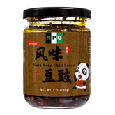 NPG frasco frontal con salsa Sichuan, muestra envase y beneficio conservación