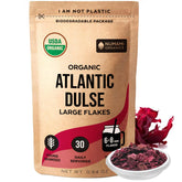 Numami dulse atlántica frontal mostrando copos y beneficio nutricional