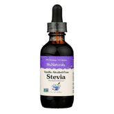 NuNaturals botella frontal vainilla mostrando diseño y utilidad