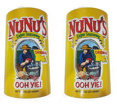 NuNu's vista frontal del shaker de 8 oz, etiqueta clara y práctico uso