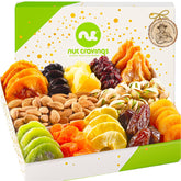 Nut Cravings caja frontal elegante que destaca como regalo