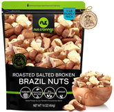 Nut Cravings bolsa frontal de 16 oz mostrando presentación y frescura