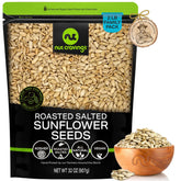 Nut Cravings frente del empaque mostrando bolsa resellable y peso