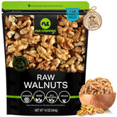 Nut Cravings empaque frontal mostrando 16 oz y sello fresco