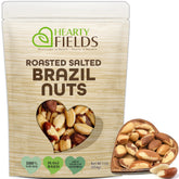 Nut Cravings Hearty Fields frente del empaque mostrando la marca y tamaño práctico