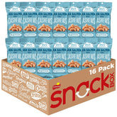 Nut Harvest frente del empaque mostrando diseño y cantidad, conveniencia inmediata