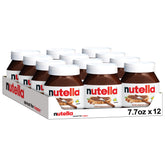 Nutella frasco frontal mostrando la marca y fácil identificación