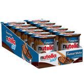 Nutella envase frontal mostrando diseño y porción portátil