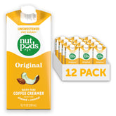 nutpods envase original frente mostrando diseño y conveniencia