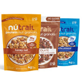 NuTrail frente del empaque mostrando beneficio alto en proteína