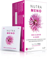 Nutra Tea frente del envase mostrando caja y marca, confianza visual