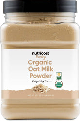 Nutricost envase frontal mostrando formato de 1.4 libras y conveniencia