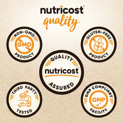 Nutricost Nutricolor en uso tintando un batido azul sin sabor artificial