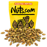 Nuts.com paquete frontal de pepitas tostadas y saladas, práctico y listo para usar