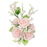 O'CREME rosa pastel vista frontal del spray listos para decorar pasteles