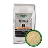 OA QUINOA paquete 25 lb mostrando tamaño y ahorro