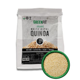 OA QUINOA empaque frontal de 5 lb muestra calidad orgánica y conveniencia