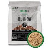 OA QUINOA empaque frontal de 5 lb mostrando mezcla tricolor y beneficio duradero