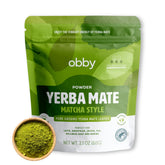 Obby envase frontal de 60 g mostrando etiqueta y sello Rainforest Alliance