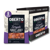 Oberto paquete frontal mostrando diseño y beneficio práctico