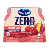 Ocean Spray botella frente mostrando diseño y conveniencia