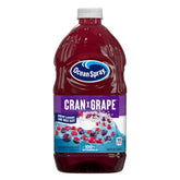 Ocean Spray frente del pack de ocho botellas, ahorro y almacenamiento