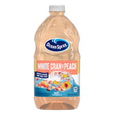 Ocean Spray frente de la botella 64 oz mostrando el envase y la marca