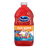 Ocean Spray frente de botella Cran-Mango mostrando presentación y sabor