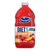 Ocean Spray botella frontal 64 oz mostrando diseño y cantidad
