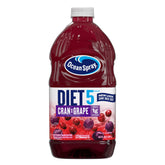 Ocean Spray frontal del envase mostrando diseño y tamaño práctico