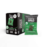 Ocean’s Halo empaque frontal wasabi mostrando pack ecológico y sabor