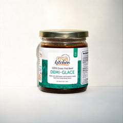 Offcuts Kitchen textura de demi glace en cuchara, beneficio de brillo y cuerpo
