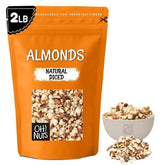Oh! Nuts almendras picadas frontal mostrando bolsa resellable y presentación