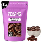 Oh! Nuts empaque frontal de pacanas 2 lb, apariencia premium y práctico