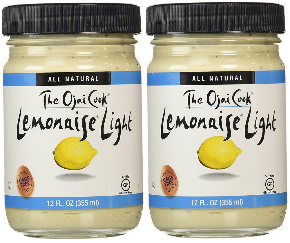 Ojai Cook Lemonaise Light frasco de frente, apariencia natural y fiable