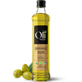 Oli by Nutrioli botella frontal de vidrio, presentación limpia y protección