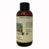 OLIVENATION frasco de extracto de cereza 118 ml mostrando etiqueta clara y volumen