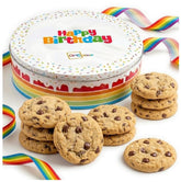 OMCookie lata delantera decorada cumpleaños, presentación lista para regalar