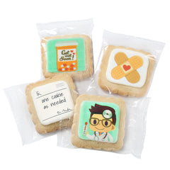 OMCookie detalle de textura y glaseado, muestra calidad artesanal