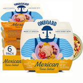 Onboard empaque frontal mostrando el diseño y sabor mexicano