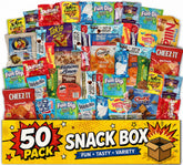 ONE CANDY WAY caja frontal lista para regalar con 50 snacks variados y convenientes