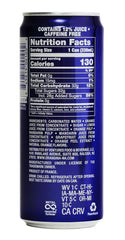 Orangina lata abierta con pulpa visible, realzando sabor natural