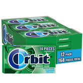 Orbit envase frontal del pack de 12 práctico para almacenamiento